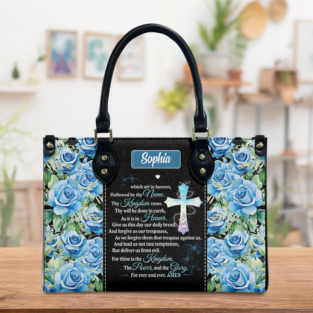 Our Father Leather Bag